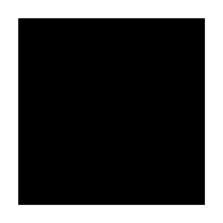 Solid - 6"x6", Black