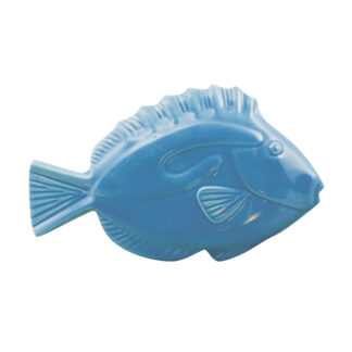 Fish Mosaic Pool Accent - 5"x3", Blue