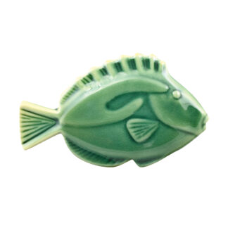 Fish Mosaic Pool Accent - 5"x3", Teal