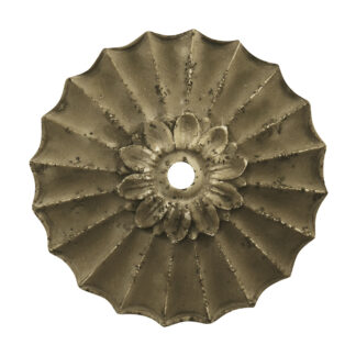 Water Features - Fanned Palm - 8"x8"x1.5", Noce