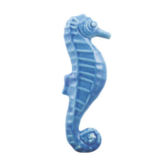 Seahorse - Mosaics Accents - 5"x3", Blue