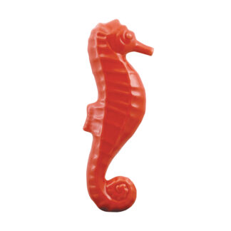 Seahorse - Mosaics Accents - 5"x3", Red