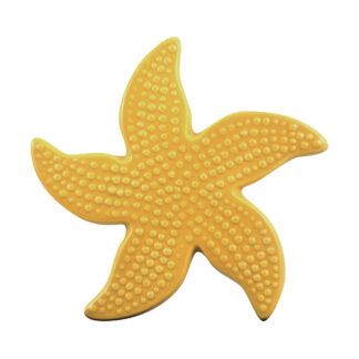 Starfish Spotted Mosaic Accent - 5"x5", Sand