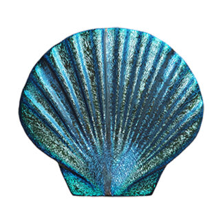 Seashell Fusion Mosaic Accent - 5"x5", Caribbean