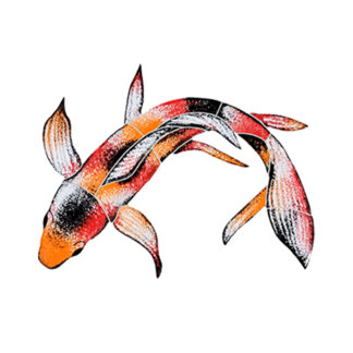 Koi Fish Mosaics